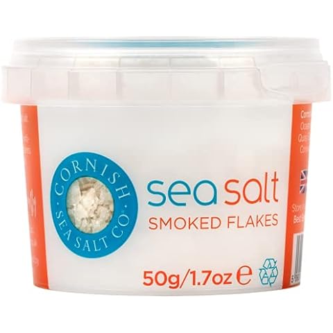 Cornish Sea Salt Pinch Smoked Sea Salt 50 g (Pack of 4) Cover
