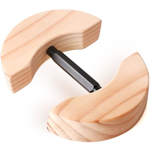 Hat Stretcher, Cowboy Hat Stretcher for Fitted Hats Size 7 to 8 3/8, Extender Widener Reshaper Fits All Caps - Solid Wood, Heavy Duty of Hats Jack for Cowboy Baseball Caps