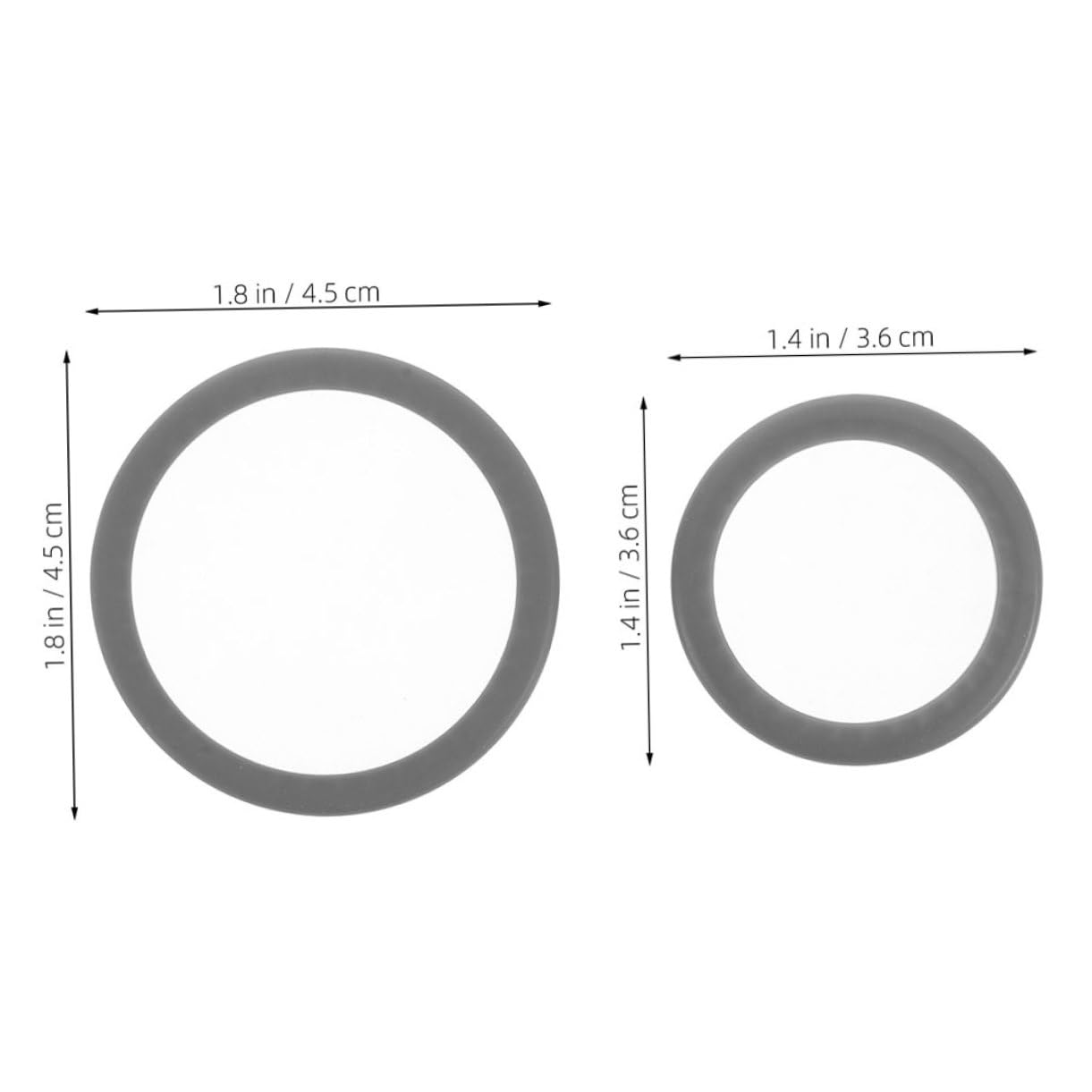 Didiseaon Diaphragm 4 Pack Replacement Parts Medical Accessory Playing House for Boys and Girls