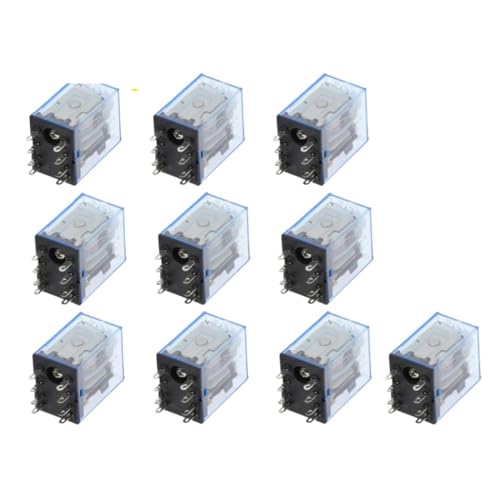 Relais général DPDT MY2NJ à bobine DC 12V pour commutation électromagnétique stable