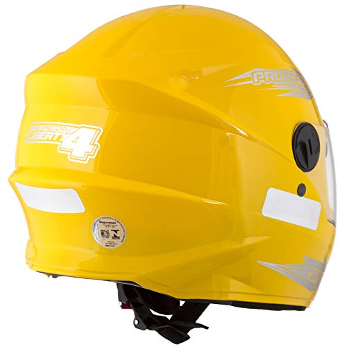 Pro Tork Capacete New Liberty Four 60 Amarelo