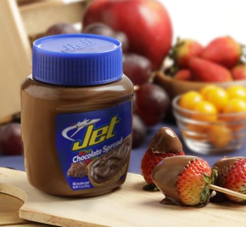 JET CHOCOLATE SPREADABLE | 12.3 OZ (Pack of 1)