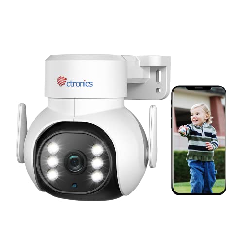【IP66 Resistente alle intemperie & Audio a 2 Vie】 È possibile montare la camera wifi esterno anche in ambienti difficili, con pioggia, sole o neve. Grazie al microfono e agli altoparlanti integrati, è possibile comunicare con i bambini, i vicini o i portalettere. È anche possibile avvertire gli intrusi indesiderati quando si è in viaggio. Ottima scelta per l'uso all’ esterno/interno.