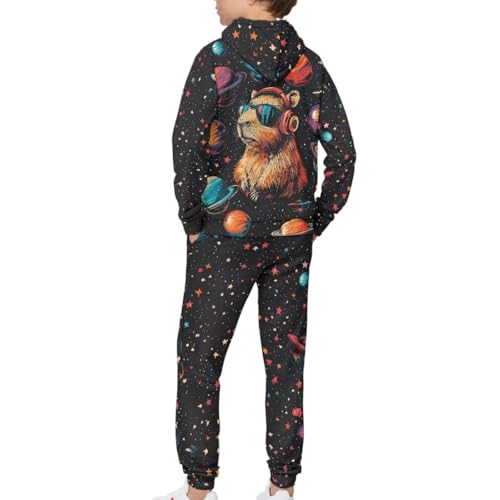 HUIACONG Sweatsuits Kids Children Sweat Set for Boys Girls Sweat Suit4