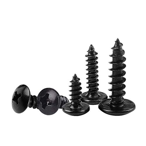 ORANXIN M4 x 20mm 100 Stk Kohlenstoffstahl Runder Kopf Holzschrauben Kreuzschlitz Mushroom Selbstschneidend Schrauben – Bild 5