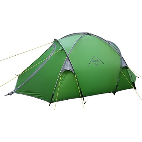 everest1953 Geodesic expedition Tent * 3 Person * TrekPeak3 light silicone coated green Cover