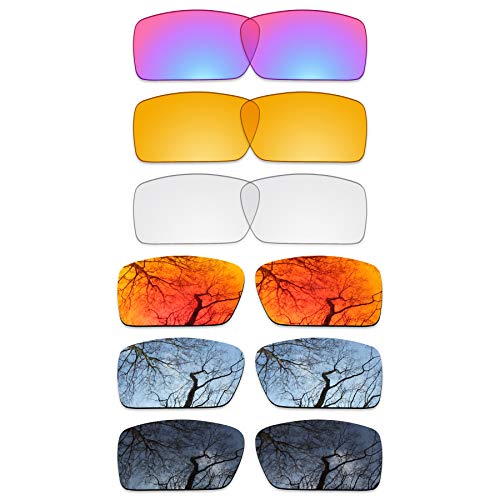 Image of ToughAsNails Set of 6 Polarized Replacement Lenses for Oakley Gascan OO9014 Pack