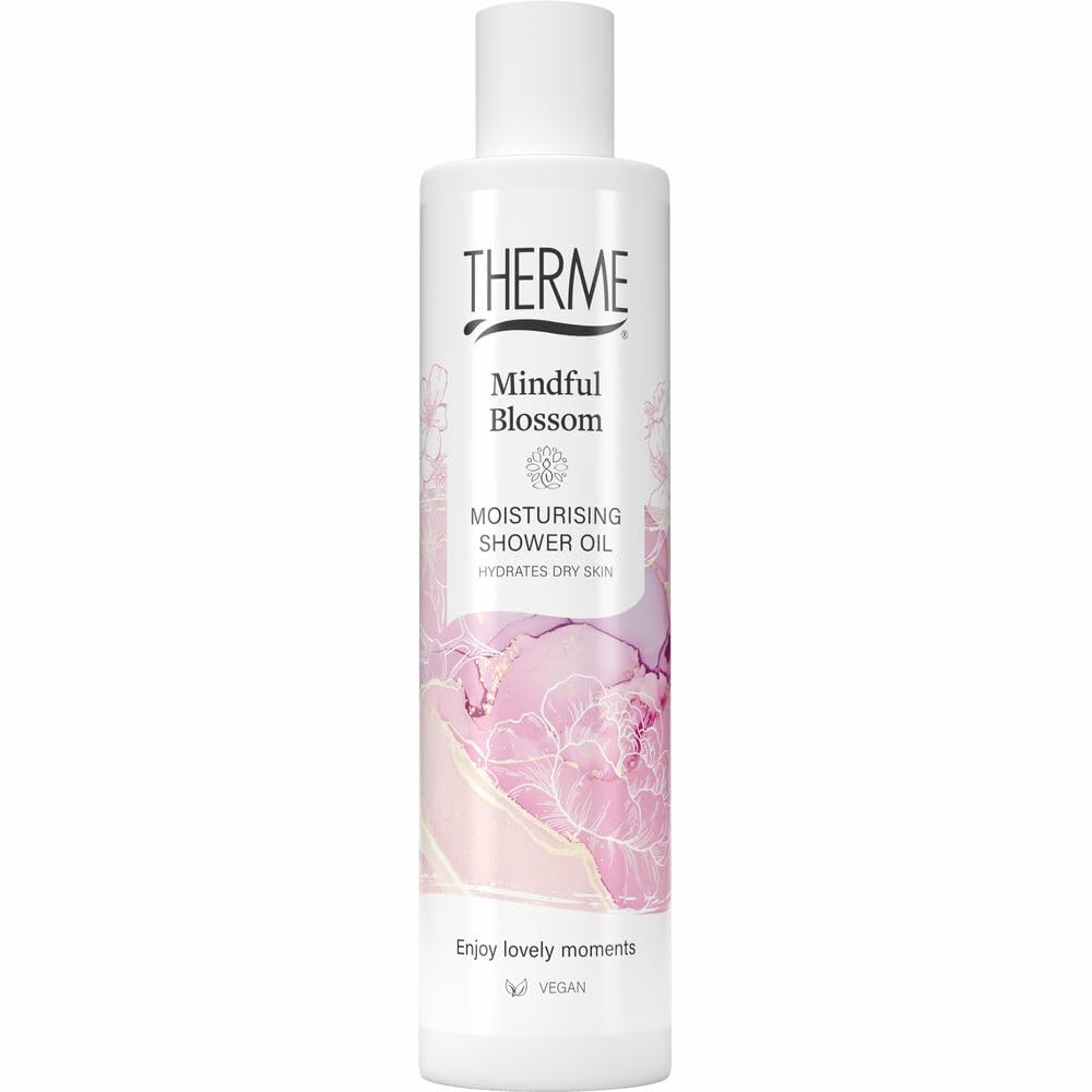 6x Therme Moisturising Shower Oil Mindful Blossom 250ml