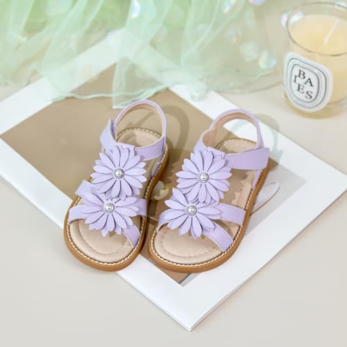 Image of Kiderence Toddler Girls Sandals Little Girls Kids Shoes Girls Sandals Toddler