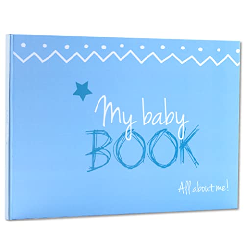 Image of Little Panas Baby Memory Book - Babys First Year Book - Baby Book - Baby Book Boy - Baby Book Girl - Baby Memory Book Boy - Baby Keepsake Book - Baby Memory Book Girl - Baby Journal - Baby Scrapbook