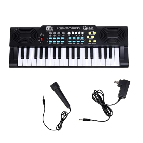 See full amazon price history chart for Intern INT-KB-3701, 37 Keys Portable Mini Piano Keyboard with Microphone and 5V DC Power Adapter (Black) Intern INT-KB-3701, 37 Keys Portable Mini Piano Keyboard with Microphone and 5V DC Power Adapter (Black) (B0CZ4CV7CW) Amazon Price History, Amazon Price Tracker