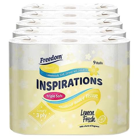 Freedom Inspirations Luxury Toilet Roll - Lemon Fresh Cover