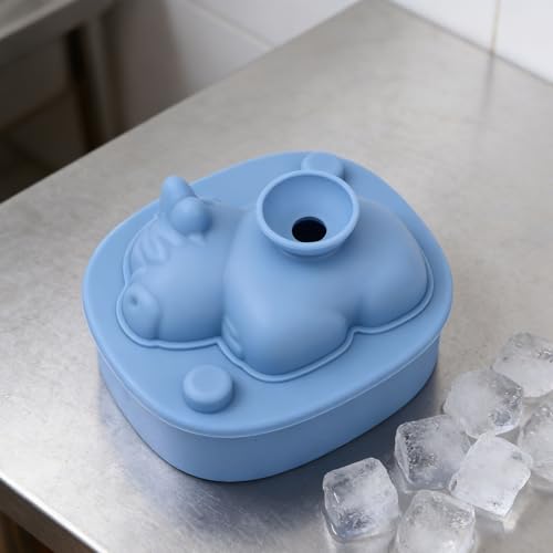 Molde de hielo ZJchao en forma de vaca Highland miniatura 6