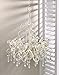 Zings & Thingz 57071441 Crystal Blossom Chandelier, No Size, White