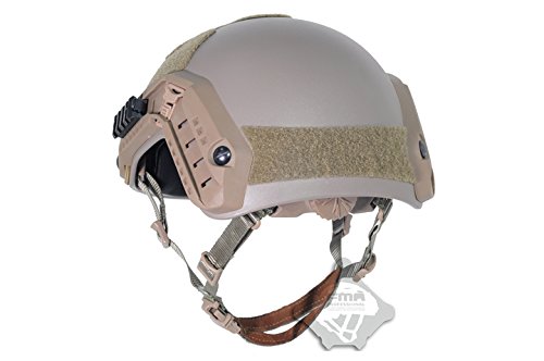 FMA Maritime Tactical Protettivo ABS Plastica Casco DE Tan Per Airsoft Paintball (M/L (53-57cm))