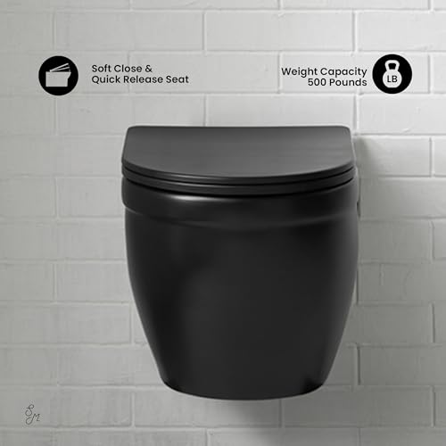 Swiss-Madison-Well-Made-Forever-SM-WT450MB-Ivy-Wall-Hung-Elongated-Toilet-Bowl-in-Matte-Black Swiss Madison Well Made Forever SM WT450MB Ivy Wall Hung Elongated Toilet Bowl in Matte Black