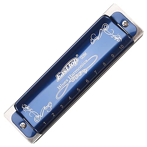 Harmonica Tone C 10 orifices orgue flûte Harmonica Blues avec boîte à couvercle pour les amateurs d’instruments à vent… - Les Beatles, Paul McCartney, John Lennon, RIngo Starr, George Harrison Harmonica Tone C 10 orifices orgue flûte Harmonica Blues avec boîte à couvercle pour les amateurs d'instruments à vent… – Image 3