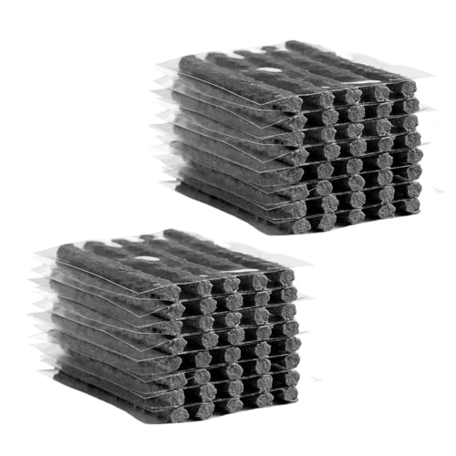 100 Pièces Meche Pneu Crevaison,Kit Reparation Pneu Voiture,Kit Meche pneu Voiture,Noir Bande de Réparation,Convient pour la Réparation des Pneus de...