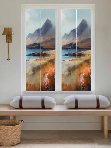 Película decorativa de privacidad para ventanas, 24x59in miniatura 2
