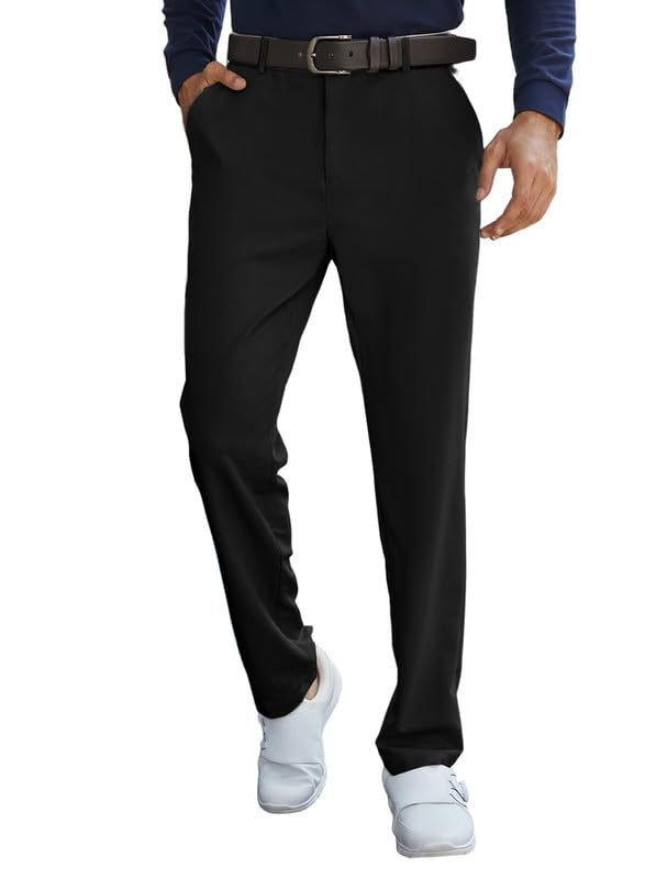 JMIERR Stretch Golfhose Herren Lang Golf Pants mit 5 Taschen Fall...