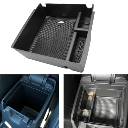 NEUHOO Auto Zubehör für Ford Kuga MK3 | ST Line X 2019-2024 2025 Mittelkonsole Ablageschale Armlehne Organizer Mittelarmlehne Verlängerung