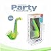 DUCHAOXIAN Toy Saxophone Toy Trumpet Clarinet Toy Saxaboom Kids Instruments with Light & Music Early Education Toy, for 3 4 5 6 7 Year & Up Old boy Girls - Green