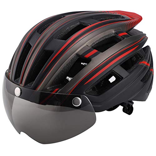 Akemaio Casco della Bicicletta con il LED di