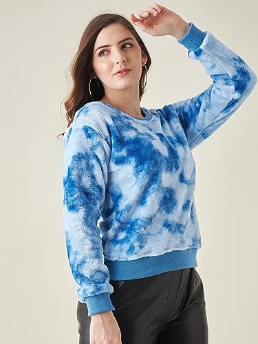 Image of Modeve Self Design Round Neck Casual Women Sweater||Winterwear||