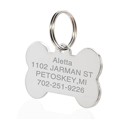 Ibera Gifts - Medaglietta Cane Personalizzata A Forma Di Osso - Foto 4