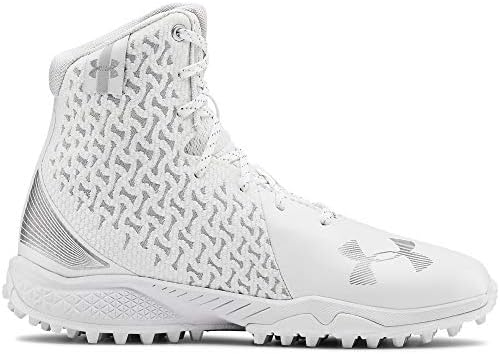 Under Armour Women's Highlight Turf Lacrosse Shoe, White (100), 5.5 | Image 5