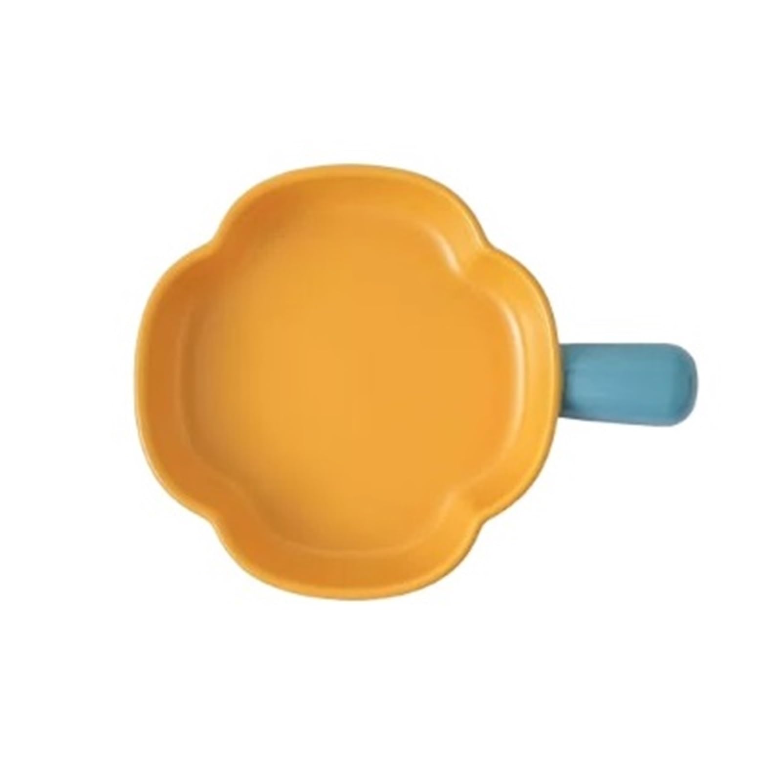 Dh2yjnbf3 Baking Dish Ceramic Baking Dish With Single Handle Casserole Dish for Oven(Orange)