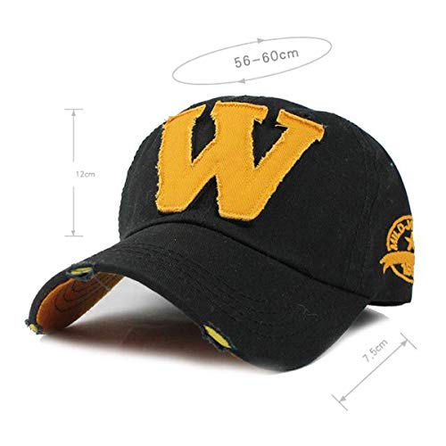 Image of ADBUCKS Denim Stylish Cotton Embroidered Adjustable Baseball Cap for Adult Men & Women (Unisex)