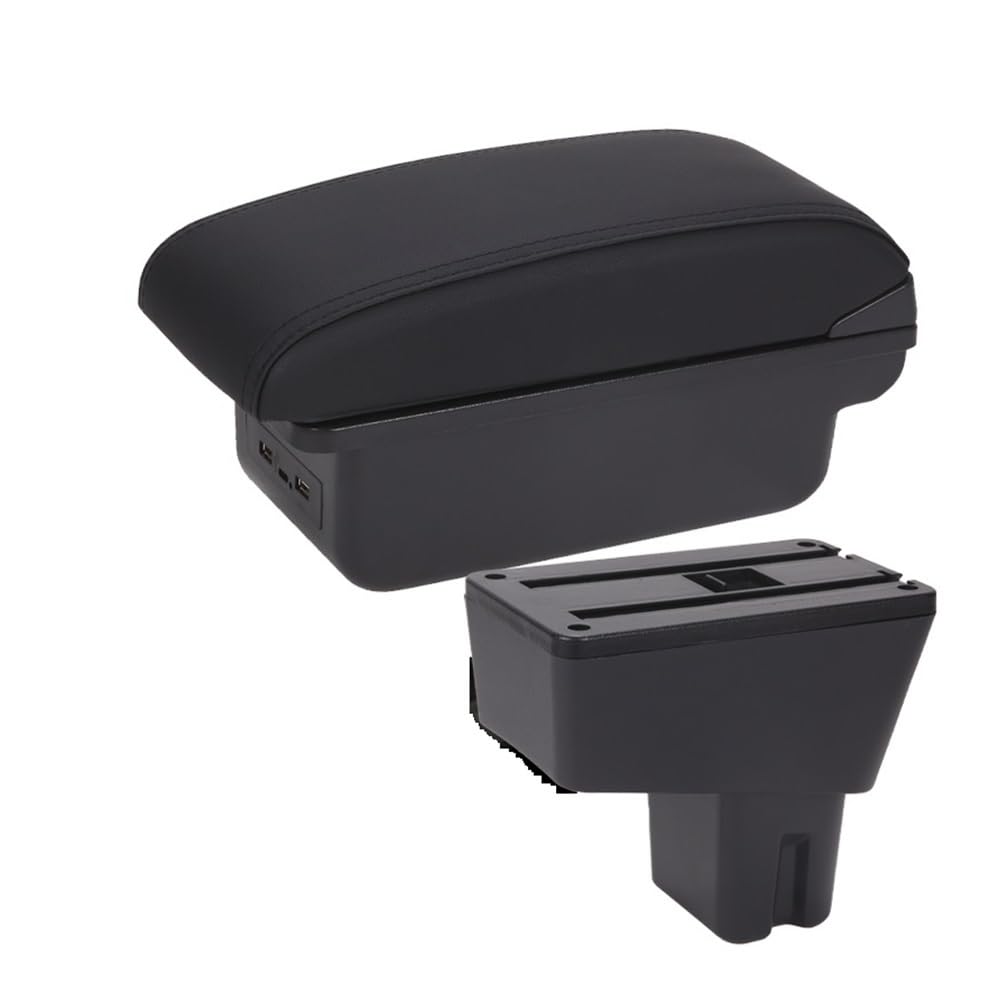 Aierdeyp B2 Black Line 3Usb Car Armrest Box For Citroen For C3 For C4