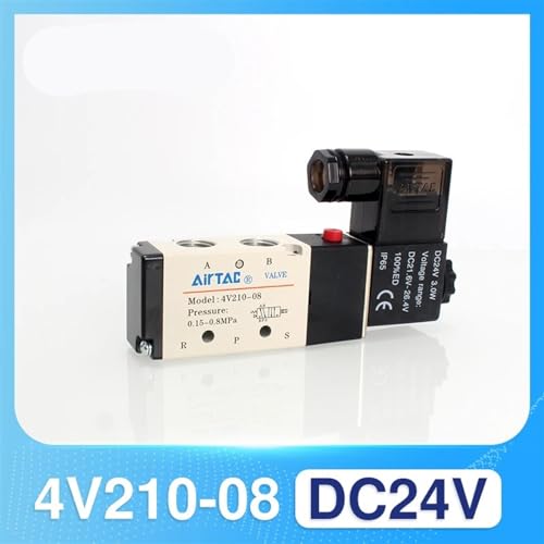 Électrovanne pneumatique 4V210-08 220V commande directionnelle - 3