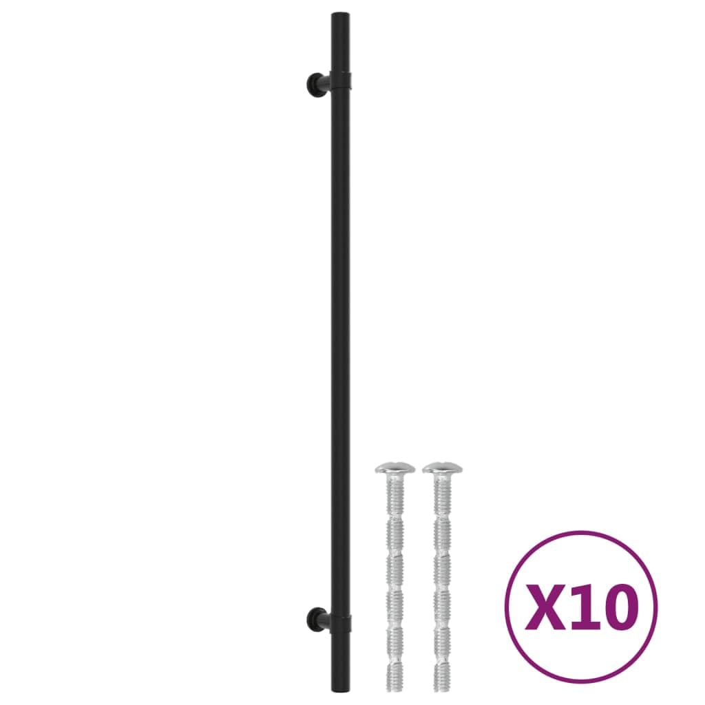 Maniglie per Mobili 20 pz Nere 320 mm in Acciaio Inox,Maniglie Moderne,Maniglie Cassetti,Maniglie per Mobili-3203713