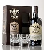 Teeling Small Batch Irish Whiskey Geschenpackung mit Glas, gereift in Ex-Bourbonfässern und abgerundet in mittelamerikanischen Rumfässern, 46% vol., 70cl / 700ml