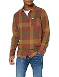 Quiksilver Herren Langärmliges Hemd Motherfly Flannel - Langärmliges Hemd für Männer, Henna Motherfly, XXL, EQYWT04015