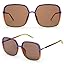 Purple+amber+yellow Frame & Brown Lens