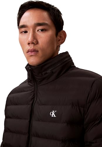 Calvin Klein Jeans Herren LS NYLN MD WT HDD F LV04RC511G Jacken, Schwarz (Black), XXL, Schwarz (Schwarz), XXL – Ansicht 4