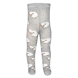 VERSPIELTES DESIGN - Die bequeme Strumpfhose überzeugt mit einem süßen Schaf-Motiv. Perfekt als Geschenk für kleine Entdecker!