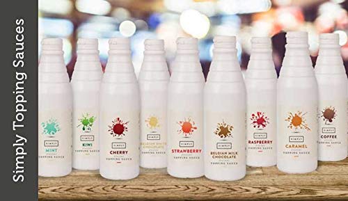 White Chocolate Topping Sauce 1kg (Pack of 6)