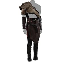 Game Kratos Costume Adult Men God Father Cosplay Outfits Battle Suit Full Set for Halloween