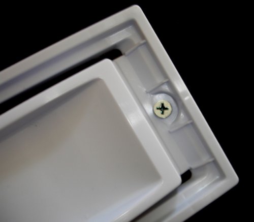 White PAPER TOWEL ROLL HOLDER Cabinet Wall Mount STURDY by ALAZCO