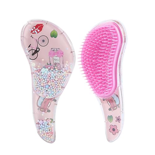 もつれ解消ヘアブラシ 子供用ヘアブラシ グライドスルー 絡みやすい 痛くない 大人 子供 すべての髪タイプ 子供用 櫛 子供 コンバット ブーツ 子供用 櫛 ブラシ セット 女の子用