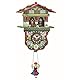 Trenkle Kuckulino Schwarzwalduhr Wetterhaus mit Quarzwerk und Kuckuckruf TU 2026 SQ