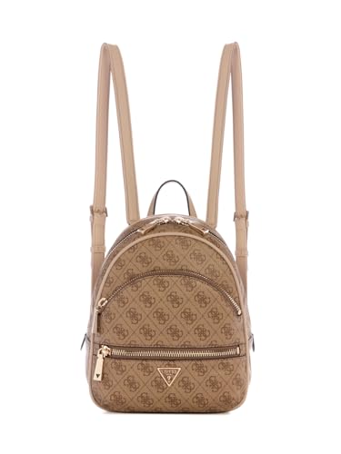 GUESS Manhatten II Backpack Latte Logo