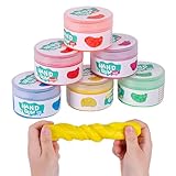 Handübungs-Set für ältere Menschen und Arthritis – sensorischer Stressabbau, Fingerdehnung, Zappeln, Griffstärkung (6 Farben)