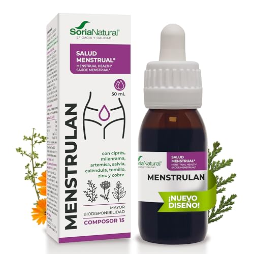 Soria Natural Composor 15 Artemisa Complex – Con Extractos de Ciprés, Milenrama, Artemisa, Salvia, Caléndula, Tomillo, Zinc y Cobre – Ciclo Menstrual   Alteraciones Menstruales   Salud Femenina   50ml