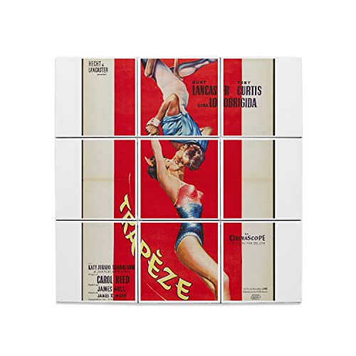 Carreaux Céramique Affiche Film Trapeze Retro Poster Cinema Vintage Decoratif 60x60cm