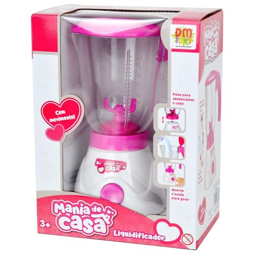 Brinquedo Liquidificador Infantil Mania de Casa DM Toys